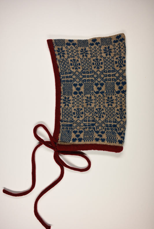 Cashmere Knitted Hood - The Goddess Brigid Pixie Hood